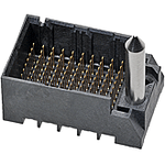 Molex-761659104 Steckverbinder, Mutterplatine Conn Backplane HDR 90 POS 1.9mm Press Fit ST Thru-Hole Impact™ Tray