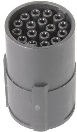 HARTING-21175060000 Steckverbinder, rund M17 Insert,crimp,17-pole,female