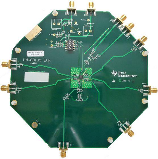 Texas Instruments-LMK00105BEVAL/NOPB Placas y kits de desarrollo de relojes y temporizadores LMK00105 Logic and Timing Evaluation Board