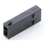 Housing, Plug, 2 Pos, Straight Cable Mount