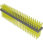 Conn Unshrouded Header HDR 72 POS 2.54mm Solder ST Top Entry Thru-Hole Bulk