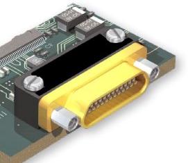 Glenair-GMR7590-51P1BNU Connettore D-subminiatura Conn Micro-D PIN 51 POS 0.95mm Solder RA Thru-Hole 51 Terminal 1 Port