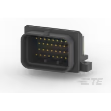 TE Connectivity-6437288-2 Connector Headers and PCB Receptacles Conn Shrouded Header (4 Sides) RCP 34 POS 1.5mm Solder RA Thru-Hole Tube