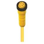 Mini 7/8Inch Round Plug Connector Single Ended Cordsets