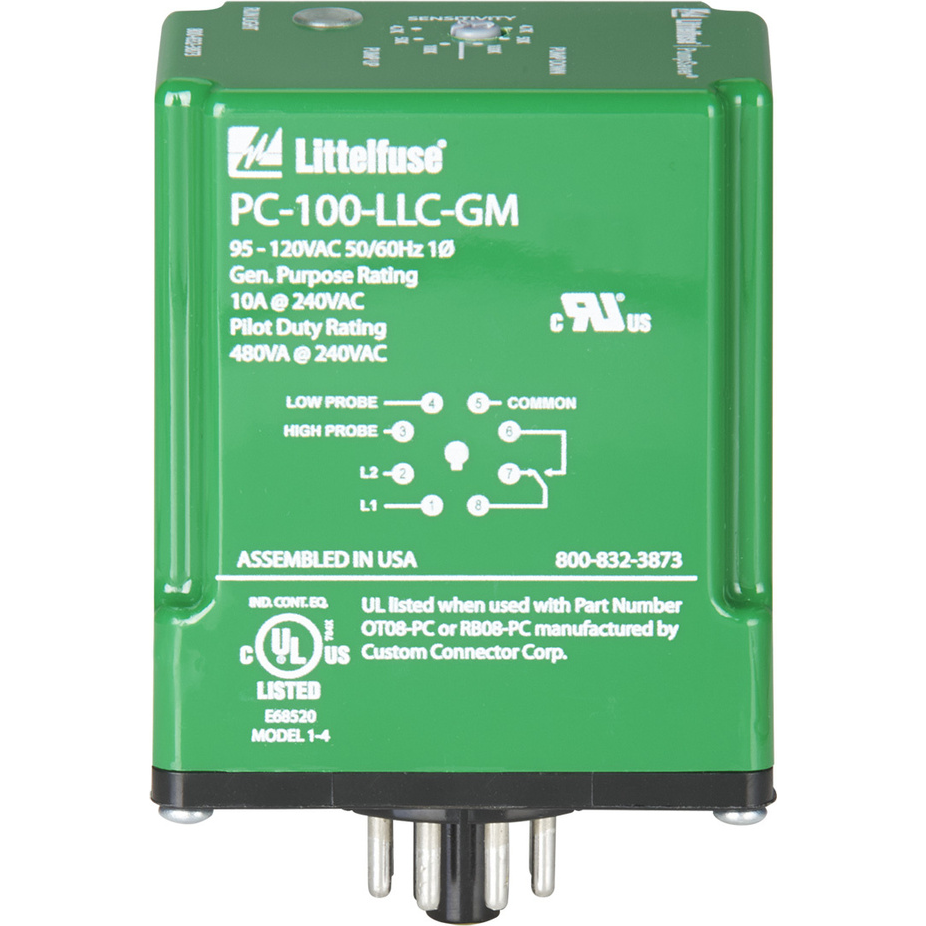 Littelfuse-PC-100-LLC-CZ Sonstige Relais Liquid level control Protection Relays