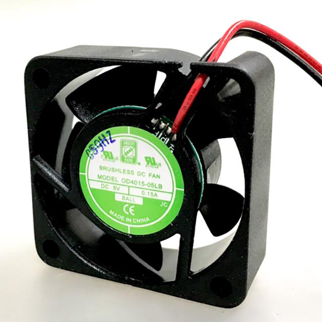 ORION FANS-OD4015-05LB Sopladores y ventiladores DC Fan Axial Ball Bearing 5V 4V to 5.5V 6.8CFM 26dB 40 X 40 X 15mm Low Speed