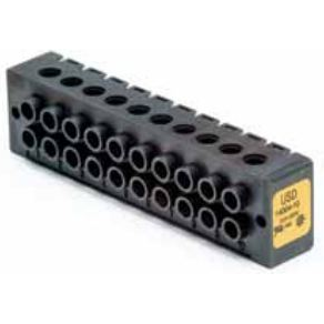 Eaton-14004-6 Steckverbinder, Klemmenblöcke Conn Barrier Strip 12 POS 12.7mm ST Panel Mount 90A