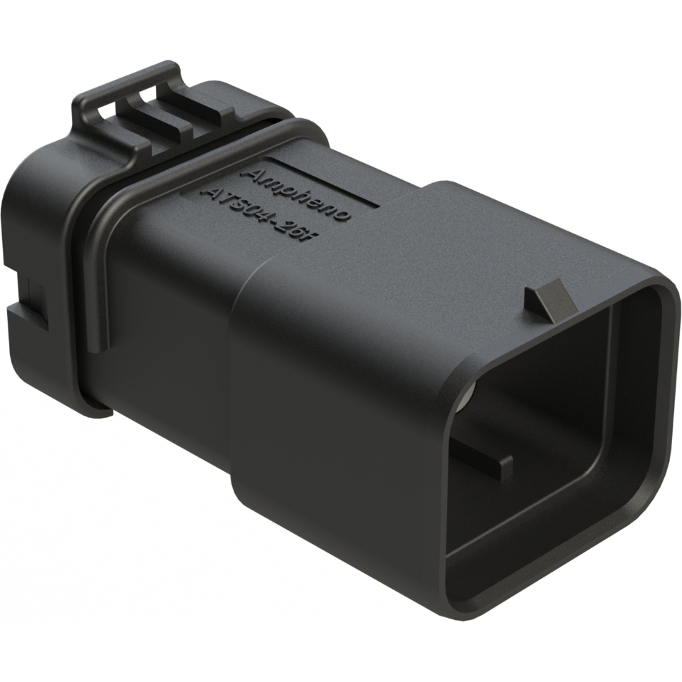 Amphenol-ATS04-26PB Connector Rectangular Conn Rectangular PIN 26 POS 1.5mm Crimp ST Cable Mount