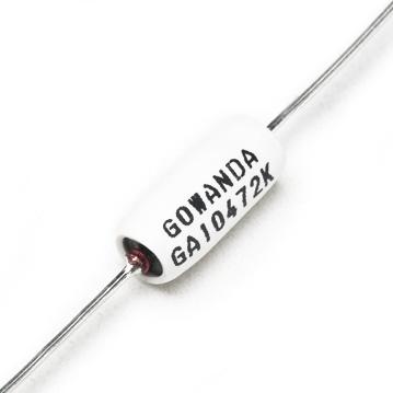 Gowanda Electronics-GA10-102KLF Induttore impiombato Inductor Power Unshielded Wirewound 10uH 10% 1KHz Ferrite 2.818A 0.035Ohm DCR AXL T/R