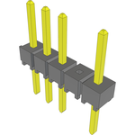 Conn Unshrouded Header HDR 5 POS 2.54mm Solder ST Top Entry Thru-Hole Bulk