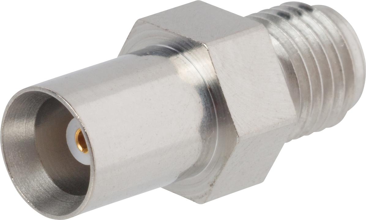 Amphenol SV Microwave-SF1122-6108 RF-Steckverbinder Conn SMA-BZ Adapter 0Hz to 2GHz 50Ohm ST F/F Gold Over Nickel Tray