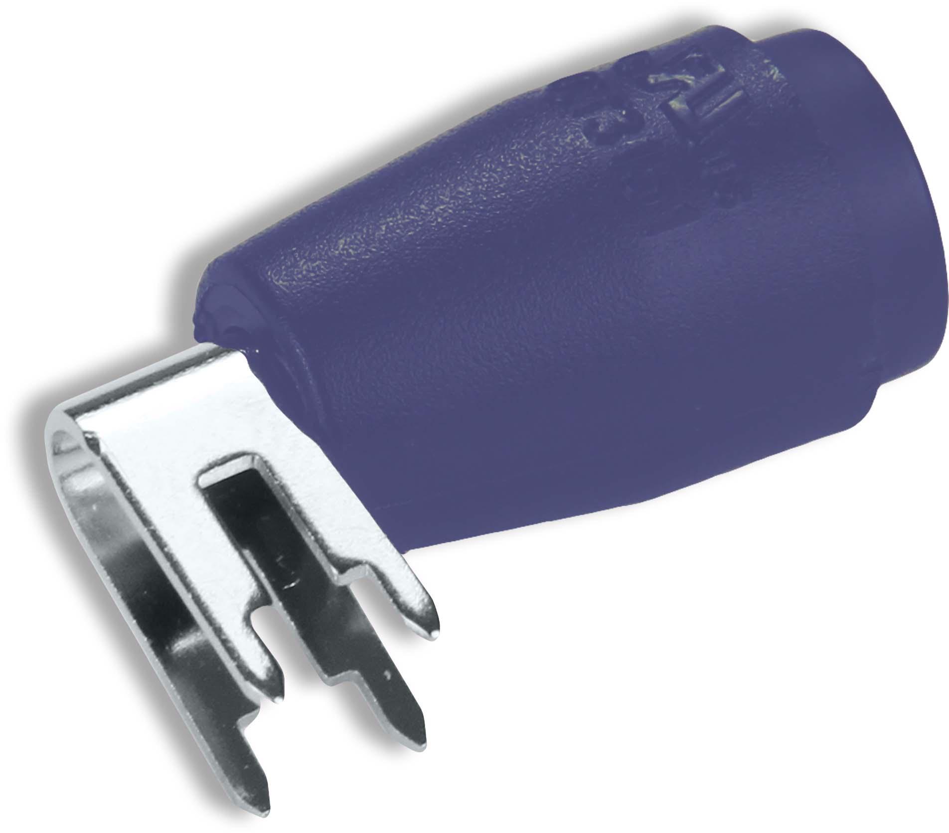 Cal Test Electronics-CT3151SP-7 Steckverbinder, elektronisches Testgerät Conn Banana Jack F 2 POS Solder RA Thru-Hole 1 Port Purple Bag