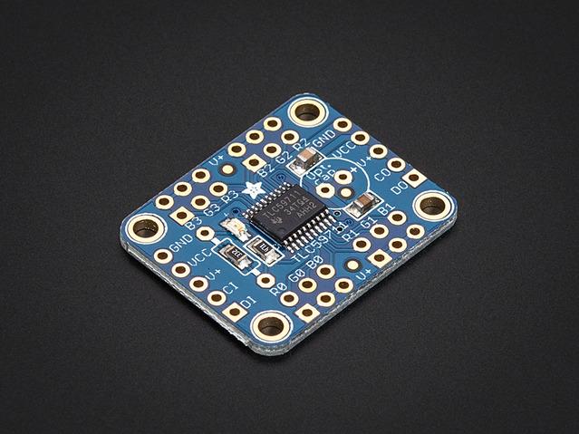 Adafruit Industries-1455 Herramientas y kits de desarrollo 12-Channel 16-bit PWM LED Driver - SPI Interface - TLC59711