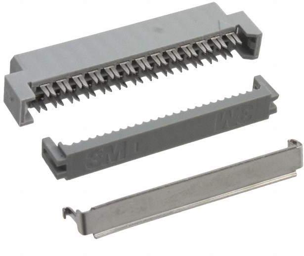 3M-152226-0103GB Steckverbinderleisten und Leiterplattenbuchsen Conn IDC Connector SKT 26 POS 2mm IDT RA Side Entry Cable Mount Box