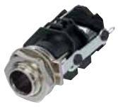 Neutrik Group-RJ3VM Steckverbinder für Audio und Video Conn 1/4" Jack F 3 POS ST Thru-Hole 3 Terminal 1 Port Bulk