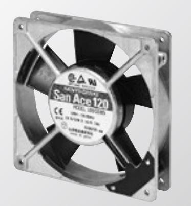 SANYO DENKI-109S485-20 Gebläse und Lüfter AC Fan with Sensor Axial Ball Bearing 100V 68.9CFM/81.3CFM 38dB/41dB 119 X 119 X 26mm Low Speed