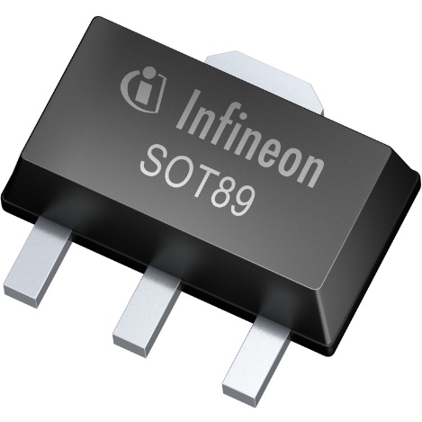 Infineon Technologies AG-BFQ19SH6327XTSA1 HF-BJT Trans RF BJT NPN 15V 0.12A 1000mW 4-Pin(3+Tab) SOT-89 T/R Automotive AEC-Q101