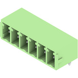 Weidmuller-1793280000 Embases de raccordement et réceptacles PCB Conn Shrouded Header (4 Sides) HDR 6 POS 3.81mm Solder RA Side Entry Thru-Hole Box