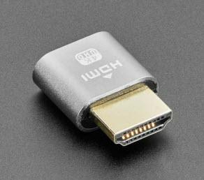 Adafruit Industries-4247 Steckverbinder für Audio und Video HDMI Connector Dummy Plug