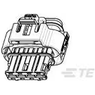 TE Connectivity-1480968-1 Carcaza de cables discretos de conector Conn Housing RCP 4 POS 5mm Crimp ST Cable Mount Black Box