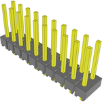 Conn Unshrouded Header HDR 20 POS 2.54mm Solder ST Top Entry Thru-Hole Bulk