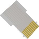 Cable Assembly 0.102m 33AWG 0.5mm 14 to 14 POS FFC Jumper to FFC Jumper M-M Premo-Flex™FFC Jumper Bag