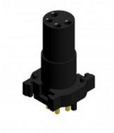 CONEC-42-01393 Steckverbinder, rund Conn M8 Circular SKT 4 POS Solder ST Thru-Hole 4 Terminal 1 Port Bulk