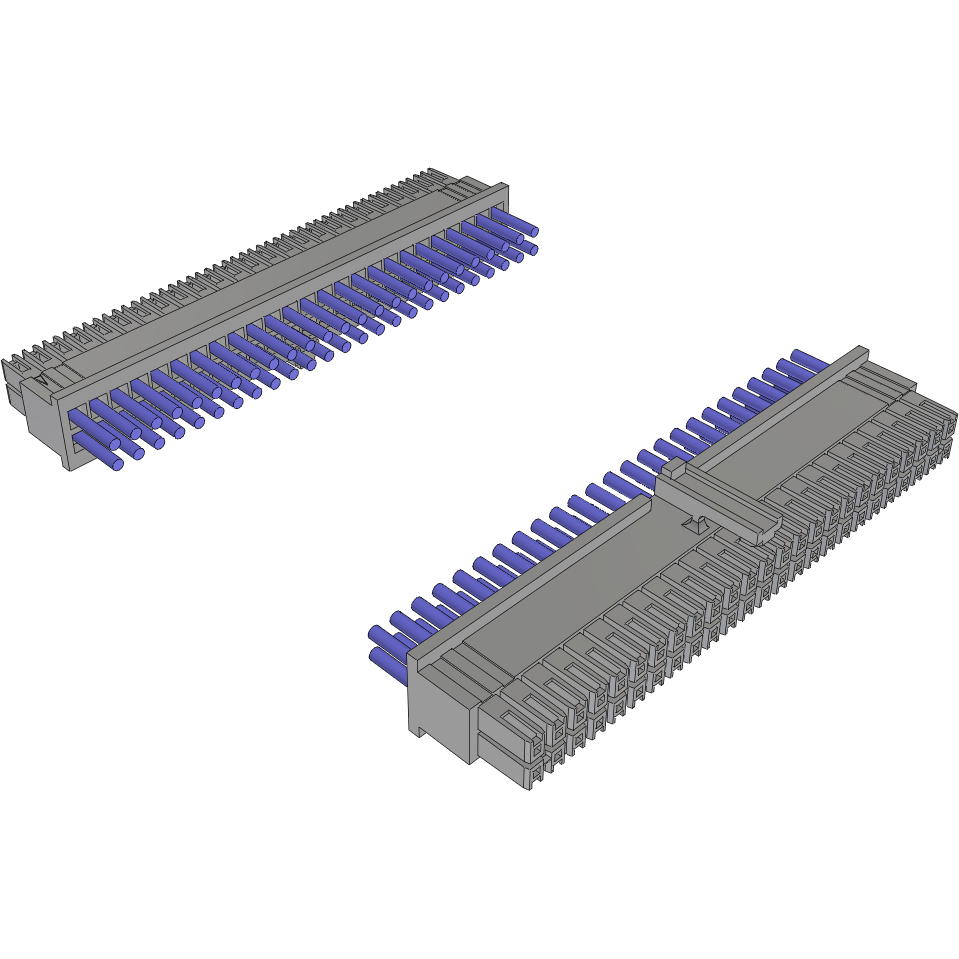 Samtec-MMSD-25-20-L-30.00-D-K-LDX Cable Assembly AC Power Cable Assembly 0.762m Power to Power 50 to 50 POS SKT-SKT Crimp-Crimp 20AWG