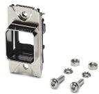 PHOENIX CONTACT-1413963 Connector Accessories RJ45 panel mounting frame, IP67, for push-pull interlocking, metal, for PCB connection, for square panel cutout, with grommet and mounting screws