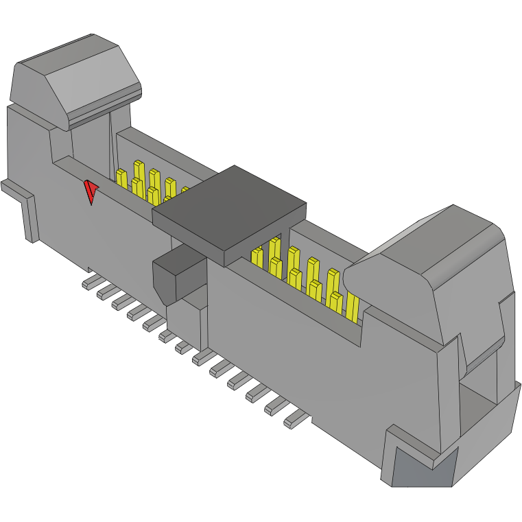Samtec-EHF-113-01-SM-D-SM-P Cabezales del conector y receptáculos PCB Conn Ejector Header HDR 26 POS 1.27mm Solder ST SMD Tube