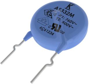KEMET Corporation-C921U471KWYDBA7317 Kondensator, keramisch, einlagig Radial Leaded Ceramic Disc Capacitors