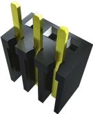 Samtec-BSW-122-04-S-D-S Steckverbinderleisten und Leiterplattenbuchsen Conn Bottom Mount Socket Strip SKT 44 POS 2.54mm Solder ST Bottom Entry Thru-Hole Bulk