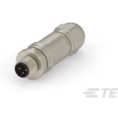TE Connectivity-T4111011031-000 Steckverbinder, rund Conn M12 Circular PIN 3 POS Screw ST Cable Mount 3 Terminal 1 Port