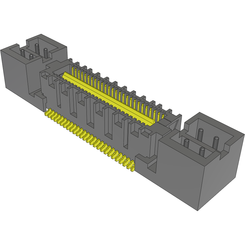 Samtec-QMS-026-05.75-L-D-PC4-TR 连接器插头及 PCB 插座 Conn Micro High Speed Terminal Strip HDR 8Power/52Signal POS 2mm/0.635mm Solder ST SMD/Thru-Hole T/R