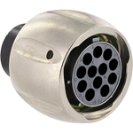 Eaton-UT0X61492S Steckverbinder, rund Conn Circular SKT 12 POS Crimp/Screw ST Cable Mount 12 Terminal 1 Port