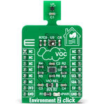 SGP40/SHT40 Air Quality/Temperature and Humidity Sensor Click Board