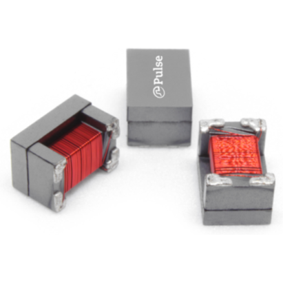 Pulse Electronics Corporation-AE1210 共模扼流圈 Common Mode Chokes Dual 60uH 100kHz 0.1A 0.0039Ohm DCR SMD Automotive AEC-Q200 T/R