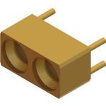 Amphenol SV Microwave-3211-40024 RF-Steckverbinder Conn SMPM 0Hz to 65GHz 50Ohm Solder RA SMD PL Gold Over Nickel Bag