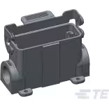 TE Connectivity-T1619161120-000 Adattatori Shrink Boot Hood 90° Powder Die Cast Aluminum Alloy Box
