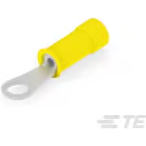 TE Connectivity-329951 Steckverbinderanschlüsse PIDG Ring Tongue Terminal 22-26AWG Copper Yellow 15.62mm Tin Loose