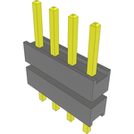 Conn Board Stacker HDR 4 POS 2.54mm Solder ST Top Entry Thru-Hole Bulk