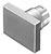 EAO-22-903.4 Accessori interruttori Switch Access Rectangular Flat Lens Push Button Switch