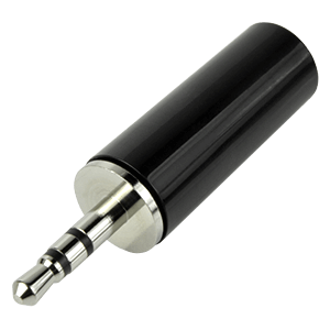 Same Sky (formerly CUI Devices)-SP-2533A Connector Audio and Video Conn 2.5MM Stereo Plug PL 3 POS Crimp ST Cable Mount 2 Terminal 1 Port