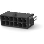 Conn Wire to Board HDR 12Power POS 3mm Solder ST Thru-Hole Box/Tray