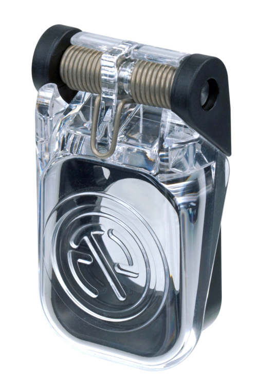 Neutrik Group-SCCD-W Steckverbinderzubehör Connector Accessories Spring Loaded Cover Straight