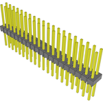 Conn Unshrouded Header HDR 40 POS 2.54mm Solder ST Top Entry Thru-Hole Bulk