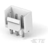 TE Connectivity-1744427-3 Embases de raccordement et réceptacles PCB Conn Shrouded Header (4 Sides) HDR 3 POS 3.96mm Solder ST Top Entry Thru-Hole Bag