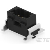 ERNI Electronics-474126 Steckverbinderleisten und Leiterplattenbuchsen Conn Shrouded Header (4 Sides) M 3 POS 1.27mm Solder ST SMD T/R