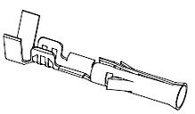 Molex-02-09-6102 Contatto connettore Contact SKT Crimp ST Cable Mount 14-20AWG T/R