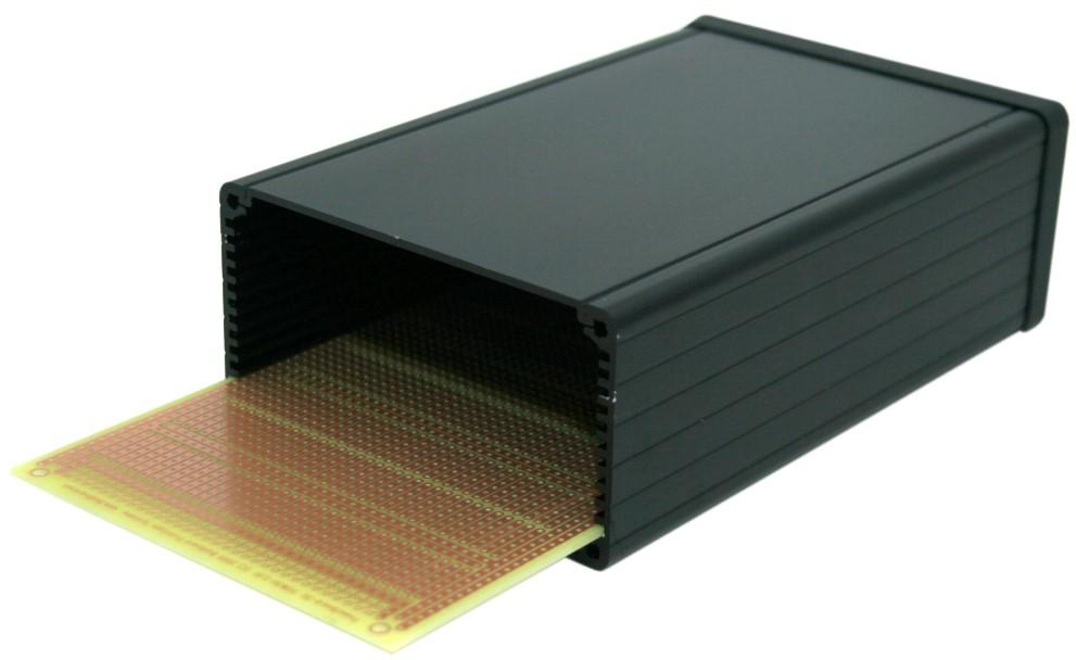 BusBoard Prototype Systems-KBOX3-AN-BK-POW null FR4 Proto-board PCB Board with 6 Hole Strip